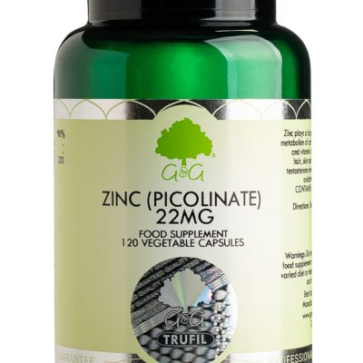 Zinc 22 mg, 120 capsule -