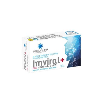 Imviral + Vitamina C si Zinc, 30 tablete, Helcor -