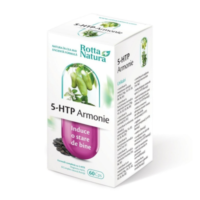 5 HTP Armonie, 60 capsule, Rotta Natura -