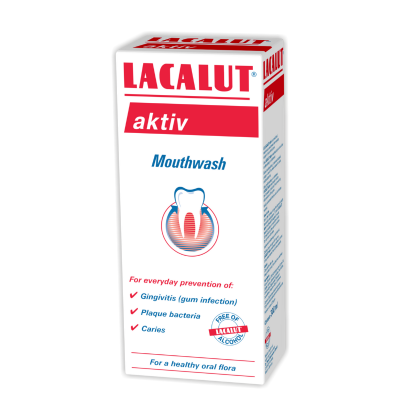 Lacalut activ apa de gura 300ml -