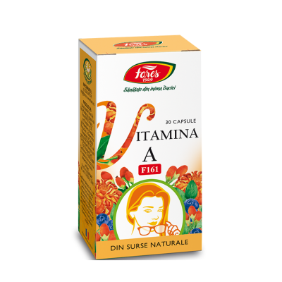 Vitamina A naturala, 30 caps, FARES -