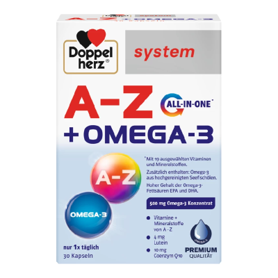 A-Z + OMEGA-3, 30 capsule, Doppelherz -