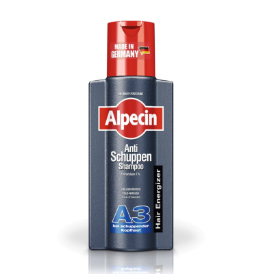 Sampon anti-matreata pentru scalp cu scuame A3, 250 ml, Alpecin -