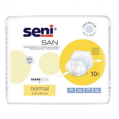 Absorbante pentru incontinenta Normal, 10 bucati, Seni -