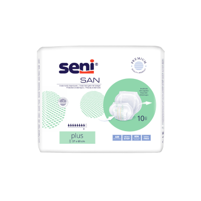Absorbante cu forma anatomica Seni San Plus x 10 buc -