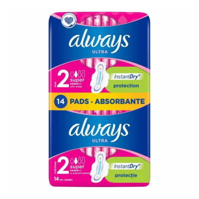 Absorbante Ultra Super 14 bucati, Always -