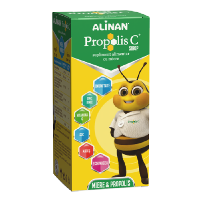 Alinan Propolis C sirop, 100 ml, Fiterman -