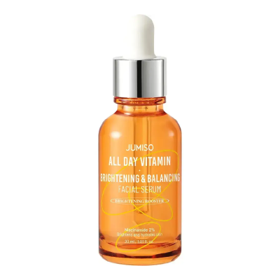 Ser pentru fata Brightening & Balancing  All Day Vitamin, 30 ml, Jumiso -