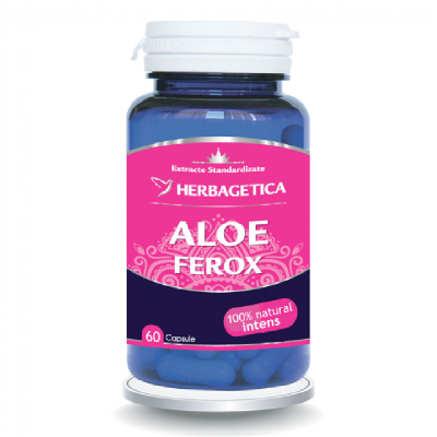 Aloe Ferox, 60 capsule, Herbagetica -