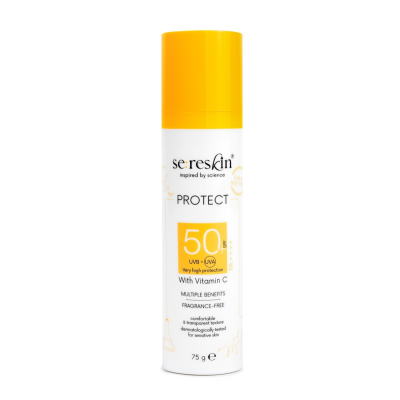 Crema cu SPF50+ si Vitamina C Protect, 75g, Se:Reskin -