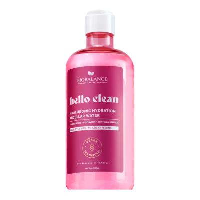 Apa micelara Hyaluronic Hydration Hello Clean, 500 ml, Bio Balance -