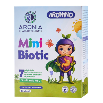 Mini Biotic, Aronino, 30 plicuri, Aronia Charlottenburg -
