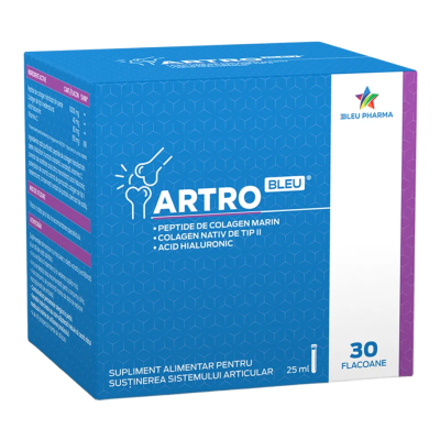 ArtroBleu 25ml, 30 flacoane, Bleu Pharma -