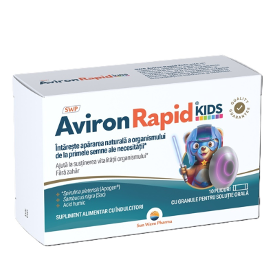 Aviron Rapid Kids, 10 plicuri, Sun Wave Pharma -