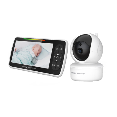 Baby monitor wireless, ecran HD 5″, rotire 355°, EyeBaby, LikeSmart -