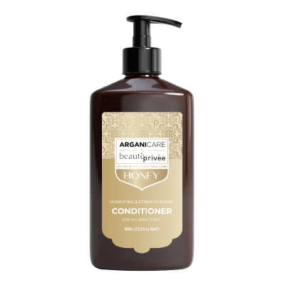 Balsam hidratant si fortifiant, Honey, Beaute privee, 400 ml, Arganicare -