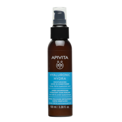 Balsam leave-in pentru hidratrea parului Hyaluronic Hydra, 100 ml, Apivita -