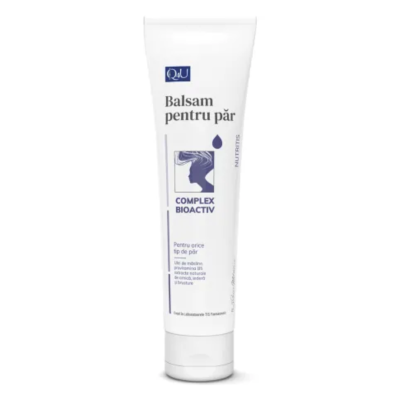 Balsam pentru orice tip de par cu ulei de masline Q4U, 150 ml, Tis Farmaceutic -