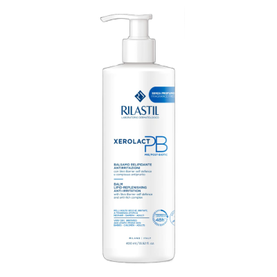 Balsam pre/postbiotic antiiritaţii și refacere a lipidelor, Xerolact PB, 400ml, Rilastil -