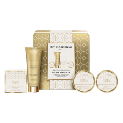 Set de ingrijire de lux Sweet Mandarin & Grapefruit, 4 piese, Baylis & Harding -