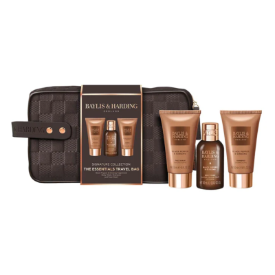 Set cadou pentru bărbați Travel Wash Bag, 3 piese, Baylis & Harding -