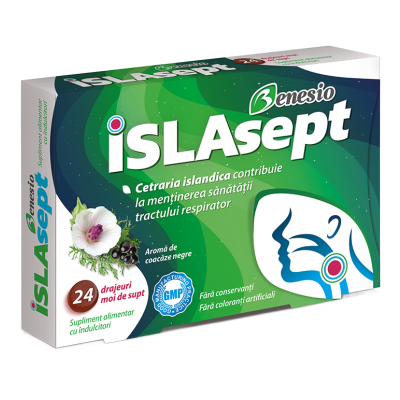Islasept, 24 drajeuri moi, Benesio -