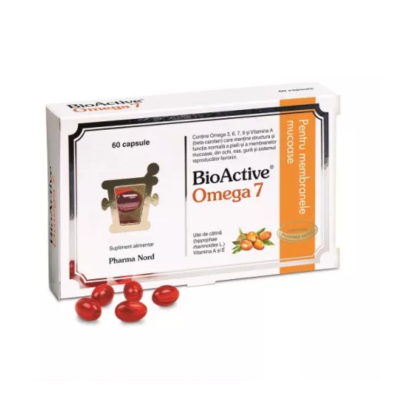 BIoActive Omega 7, 60 capsule, Pharma Nord -