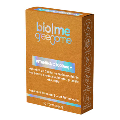 Vitamina C 1000mg, 30 comprimate, Biome -