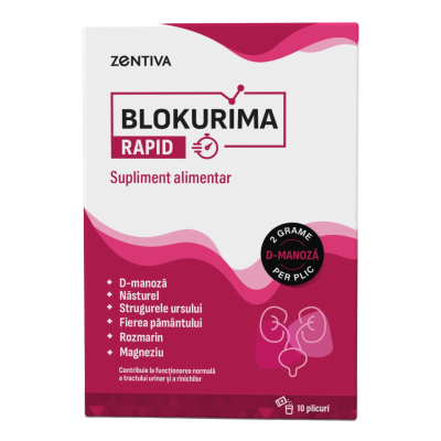 Blokurima Rapid, 10 plicuri, Zentiva -