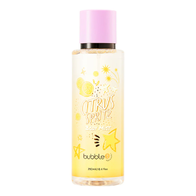 Body Mist cu parfum de citrice, 250ml, Bubble T -