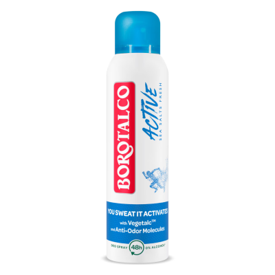 Deodorant spray Active Sea Salts, 150ml, Borotalco -