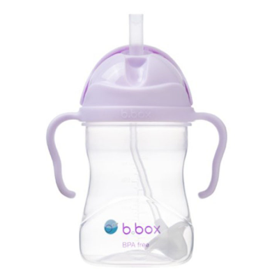 Cana cu pai, 6 luni+, Mov, 240 ml, B.Box -