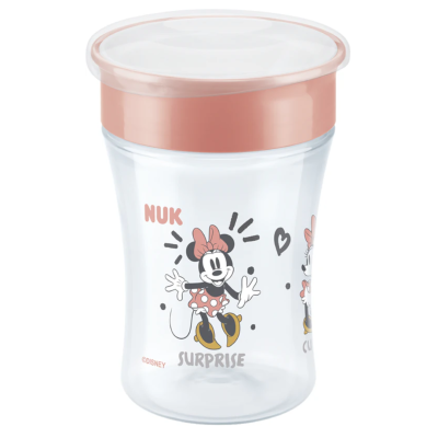 Cana Magic Disney, cu margine de baut, diverse modele, 8 luni+, 230ml, NUK -