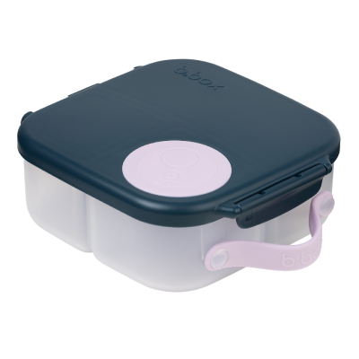 Caserola compartimentata mini LunchBox, 3 ani+, Indigo/Roz, B.Box -