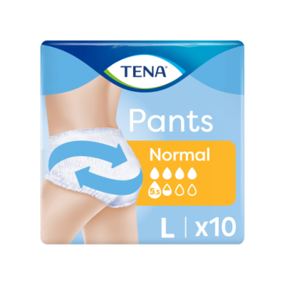 Scutece tip chilot pentru adulti Pants Normal, L, 10 bucati, Tena -