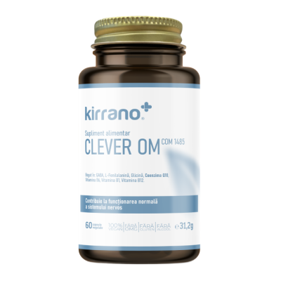 Vitamine Clever Om Com1485, 60 capsule, Kirrano -