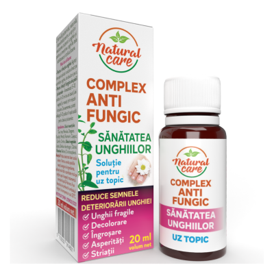 Complex AntiFungic pentru unghii, 20 ml, Justin Pharma -