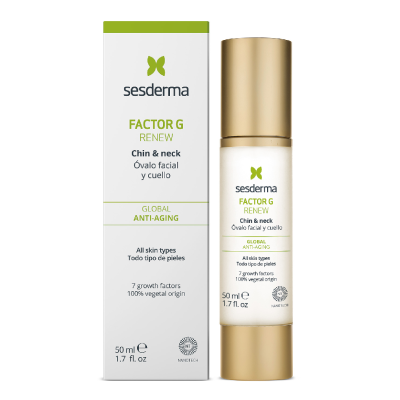 Crema contur pentru fata si gat Factor G Renew, 50ml, Sesderma -