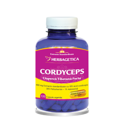 Cordyceps 10/30/1, 120 capsule, Herbagetica -