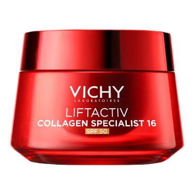 Crema antirid de zi cu SPF 50 Liftactiv Collagen Specialist 16, 50 ml, Vichy -