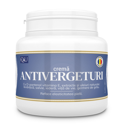 Crema antivergeturi Q4U, 500 ml, Tis Farmaceutic -