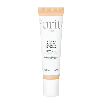 Crema BB multifunctionala cu SPF 30 PA+++, 13 Neutral Ivory, Wonder Releaf Centella, 30 ml, Purito -