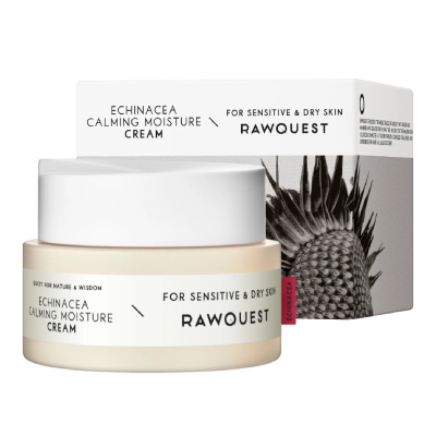 Crema calmanta si hidratanta, ten sensibil si uscat, 50 ml, Rawquest -
