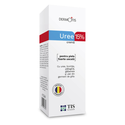 Crema cu Uree 15% DermoTis, 50 ml, Tis Farmaceutic -