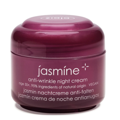Crema de noapte anti-rid Jasmine Oil, 50+, 50 ml, Ziaja -