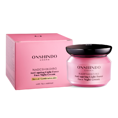 Crema de noapte antirid cu extract de Yuzu, Light Force, 50 ml, Onshindo Osaka -