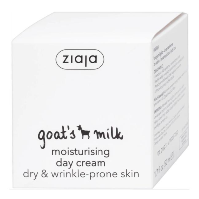 Crema hidratanta de zi cu lapte de capra, 50 ml, Ziaja -