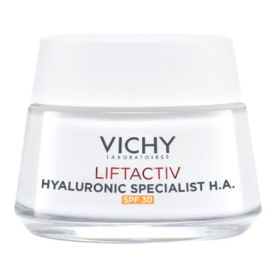 Crema antirid de zi cu SPF 30 Liftactiv Hyaluronic Specialist HA, 50 ml, Vichy -