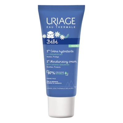 Crema hidratanta pentru fata 1er Bebe, 40ml, Uriage -