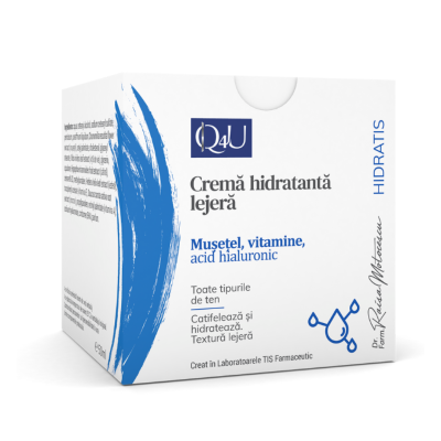 Crema hidratanta Hidratis Q4U, 50 ml, Tis Farmaceutic -